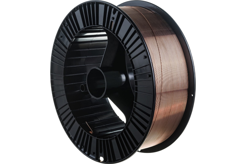 Проволока сварочная омедненная ER70S-6 d1.2 (15кг)