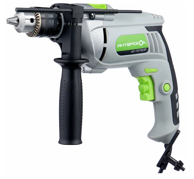 Дрель ударная Интерскол ДУ-13/750ЭР