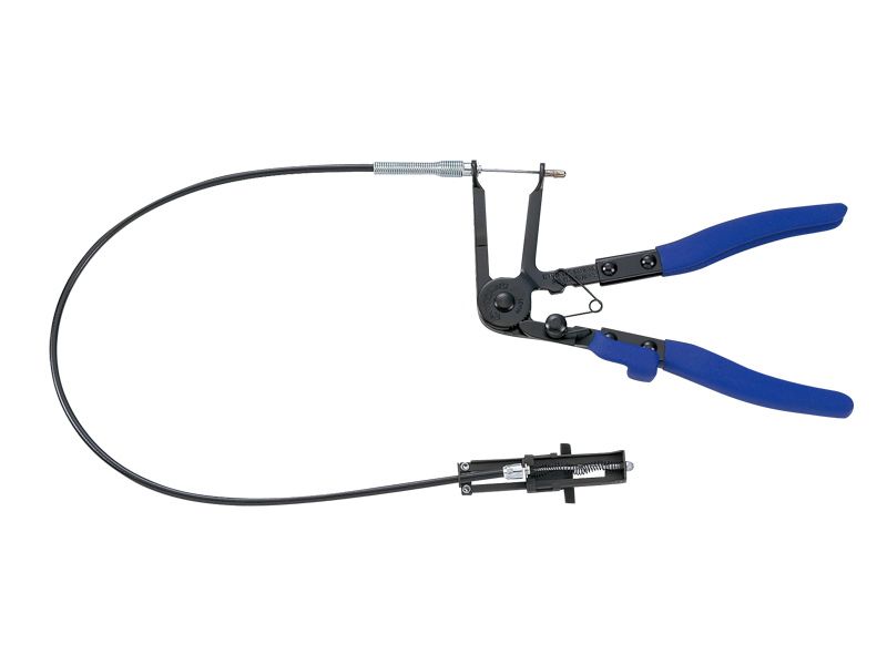 KINGTONY Щипцы для пружинных хомутов 12-53 мм, гибкий привод 630 мм 9AA31