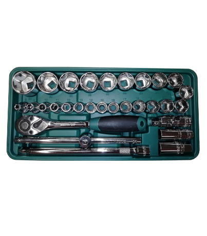 Набор инструмента ROSSVIK (головки 1/2"), ложемент, 30 предметов LST030