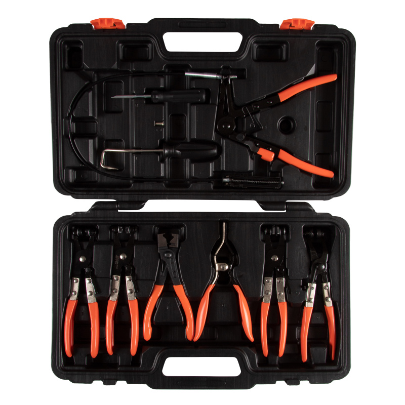 AFFIX Набор щипцов для пружинных хомутов системы охлаждения, кейс, 10 предметов AF10330010C