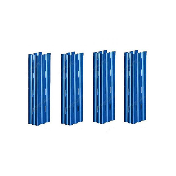 Упаковка стоек для стеллажа высотой 2700мм (в упаковке 4шт). синий  05.027-5015