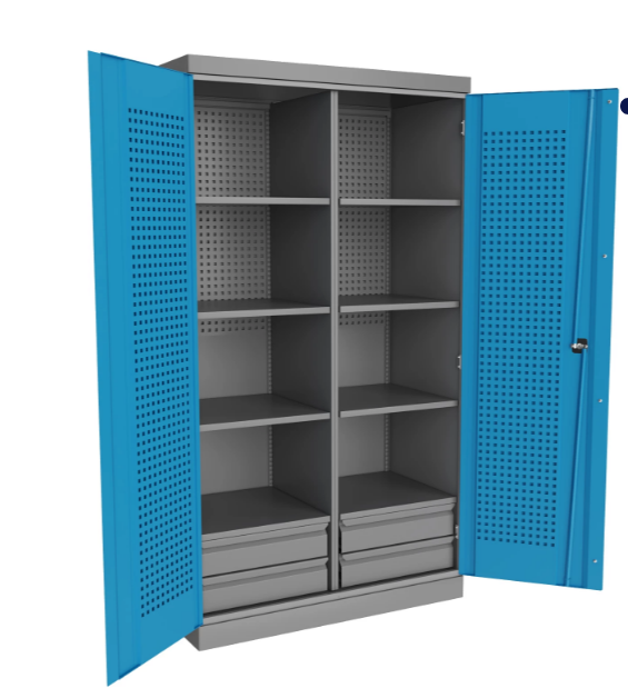 Шкаф мкталлический инструментальный TNC 182.4B.8S