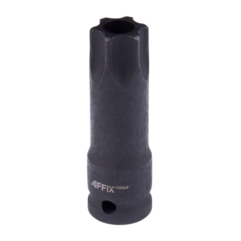 AFFIX Насадка (бита) торцевая 1/2", TORX TR, T100H, L=78 мм, для шкива распредвала