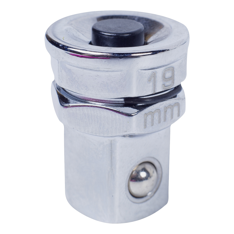 KING TONY Переходник для трещоточных ключей 19 мм для головок 1/2"  373204R