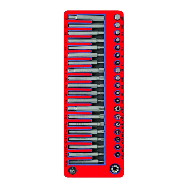 МАСТАК Набор вставок, ложемент, 40 предметов 5-5240