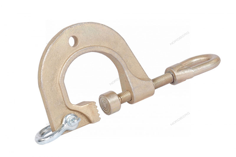Захват кузовной,G-тип, рабочее усилие 5т, захват 75мм (струбцина) NORDBERG BAS-C6