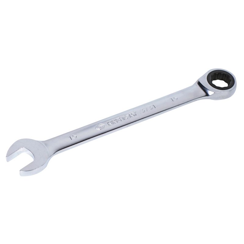 KINGTONY Ключ трещоточный комбинированный 15 мм  373115M