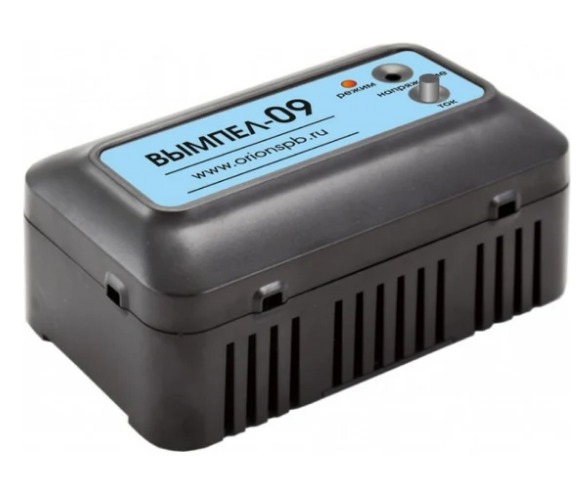 Зарядное устройство Вымпел-09 (автомат, 0,2-1,2А, 12-16В, кислот.+гелев.АКБ с рег.ток+напр)