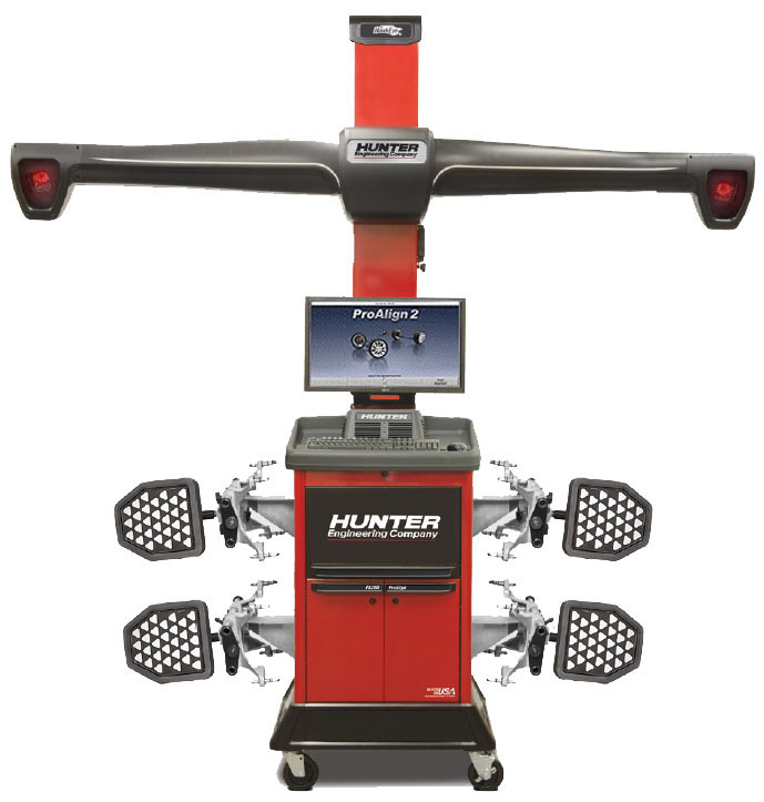Стенд развал-схождения грузовой  Hunter PT210/22LT-740T
