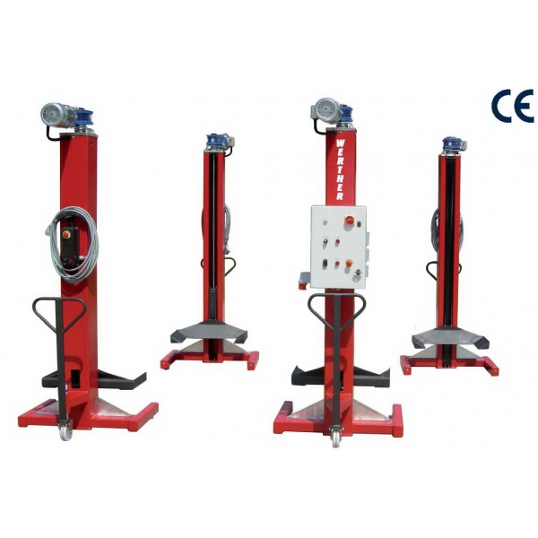 Колонны подкатные  электромеханические  г/п 22 т. (4 х 5,5 т) Werther LTW55 4C+4