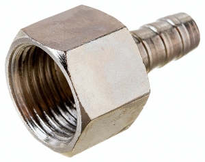 Штуцер Pegas елочка с внутренней резьбой 10мм резьба 1/2" 4009