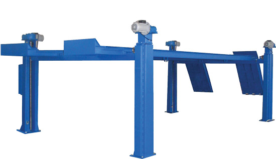 Подъемник электромеханический плтаформенный с напольно рамой, г/п 5т, ПЛ5-30Н