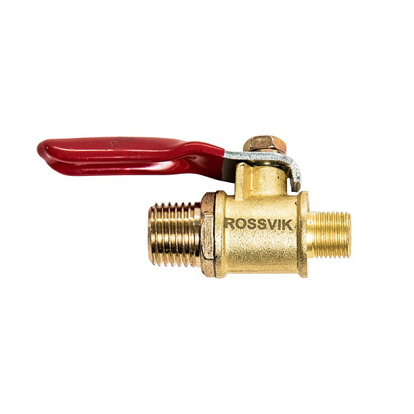 Вентиль шаровый M1/8" - M1/4" ROSSVIK A310/2.R