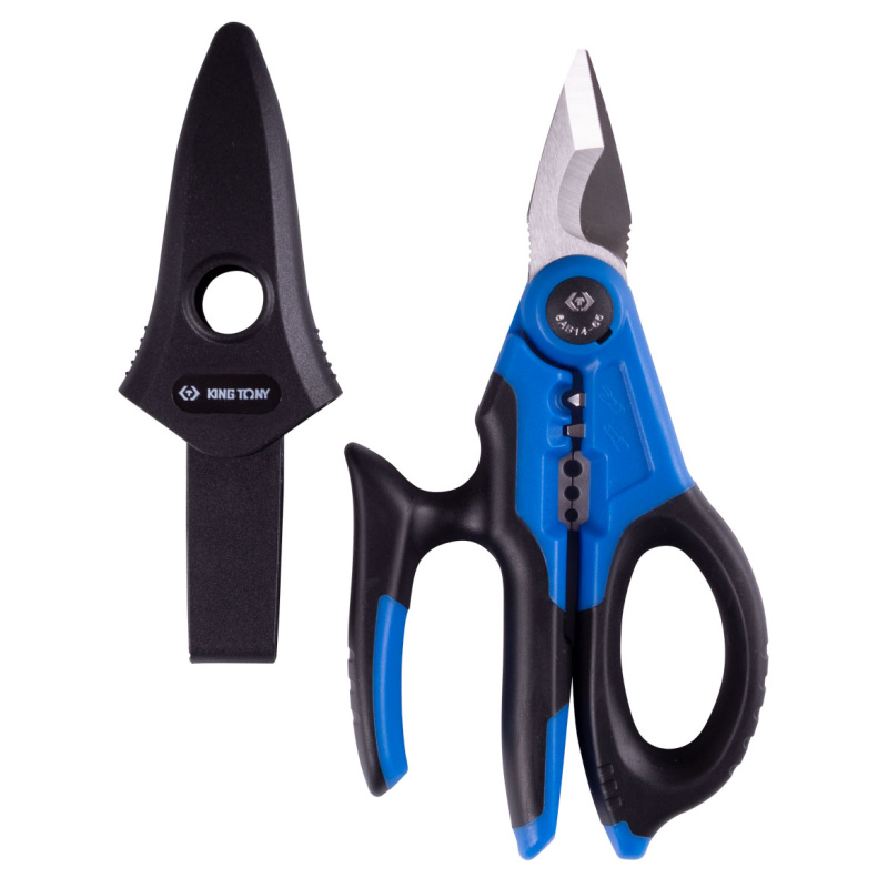 KING TONY Ножницы электрика для резки проводов 170 мм 6AB14-65