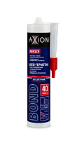 Клей-герметик BOND на основе гибридных полимеров бесцветный | ШОР 40 280 мл AXIOM ABK529